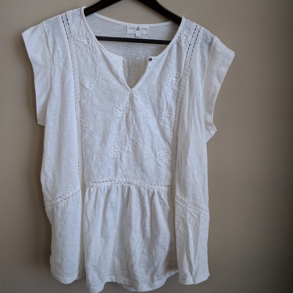 Thyme & Honey NWOT Short Sleeve Shirt
